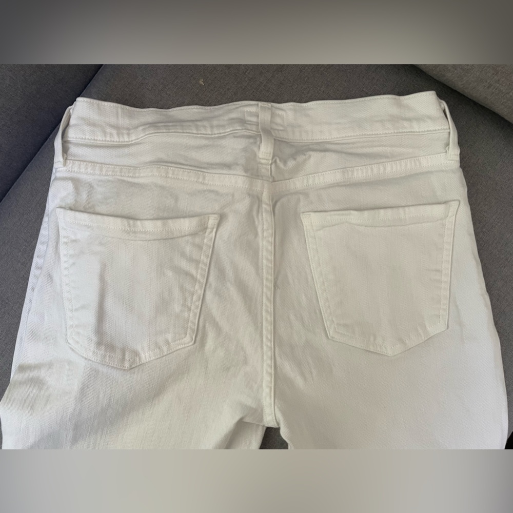 White A gold E jeans